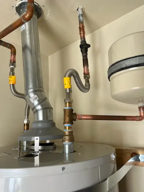 Water heater installation and plumbing repair in West Wildwood